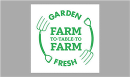 GARDEN FARM TO-TABLE-TO FARM FRESH trademark
