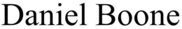 DANIEL BOONE trademark