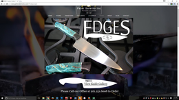 EDGES ANTHONY MICHAEL SALERNO CUSTOM CUTLERY AS ·NEW JERSEY, USA· trademark
