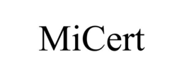 MICERT trademark