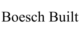 BOESCH BUILT trademark