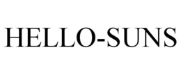 HELLO-SUNS trademark