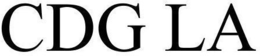 CDG LA trademark
