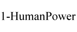 1-HUMANPOWER trademark