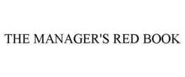 THE MANAGER'S RED BOOK trademark