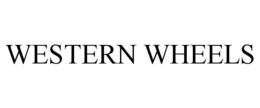 WESTERN WHEELS trademark