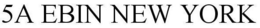 5A EBIN NEW YORK trademark