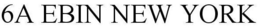 6A EBIN NEW YORK trademark
