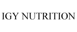 IGY NUTRITION trademark