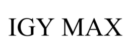 IGY MAX trademark
