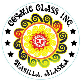 COSMIC GLASS INC. WASILLA, ALASKA JT trademark