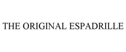 THE ORIGINAL ESPADRILLE trademark