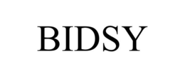 BIDSY trademark