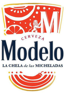 M CERVEZA MODELO LA CHELA DE LAS MICHELADAS trademark