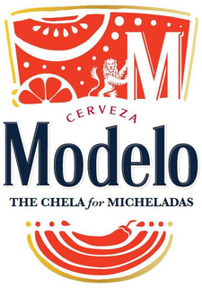 M CERVEZA MODELO THE CHELA FOR MICHELADAS trademark