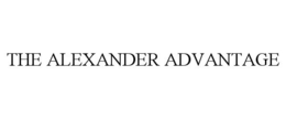 THE ALEXANDER ADVANTAGE trademark