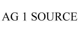 AG 1 SOURCE trademark