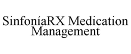 SINFONÍARX MEDICATION MANAGEMENT trademark