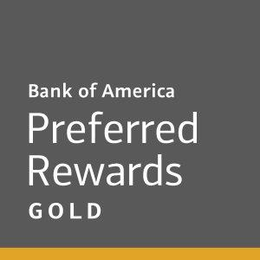 BANK OF AMERICA PREFERRED REWARDS GOLD trademark