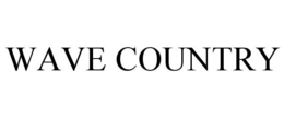 WAVE COUNTRY trademark