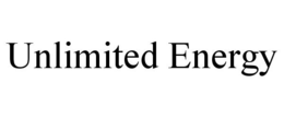 UNLIMITED ENERGY trademark