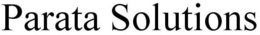 PARATA SOLUTIONS trademark