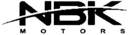 NBK MOTORS trademark