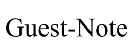 GUEST-NOTE trademark