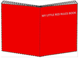 MY LITTLE RED RULES BOOK trademark
