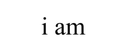 I AM trademark