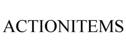 ACTIONITEMS trademark