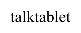 TALKTABLET trademark