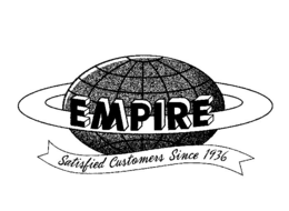 EMPIRE SATISFIED CUSTOMERS SINCE 1936 trademark