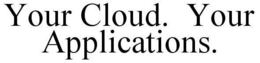 YOUR CLOUD. YOUR APPLICATIONS. trademark