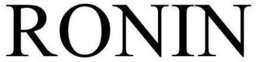 RONIN trademark