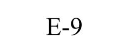 E-9 trademark