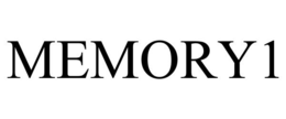 MEMORY1 trademark