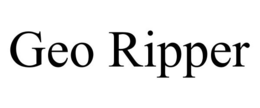 GEO RIPPER trademark