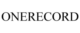 ONERECORD trademark
