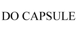 DO CAPSULE trademark