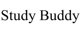 STUDY BUDDY trademark
