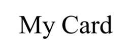 MY CARD trademark