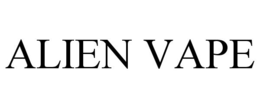 ALIEN VAPE trademark