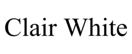 CLAIR WHITE trademark