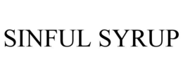 SINFUL SYRUP trademark