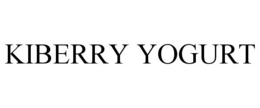 KIBERRY YOGURT trademark