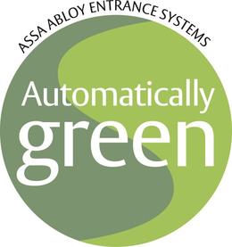 ASSA ABLOY ENTRANCE SYSTEMS AUTOMATICALLY GREEN trademark
