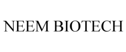 NEEM BIOTECH trademark
