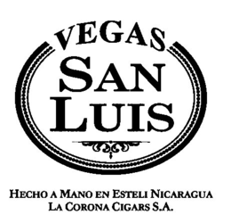 VEGAS SAN LUIS HECHO A MANO EN ESTELI NICARAGUA LA CORONA CIGARS S.A. trademark