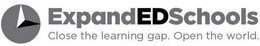 EXPANDEDSCHOOLS CLOSE THE LEARNING GAP. OPEN THE WORLD. trademark